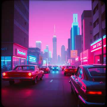 Neon City Cruise